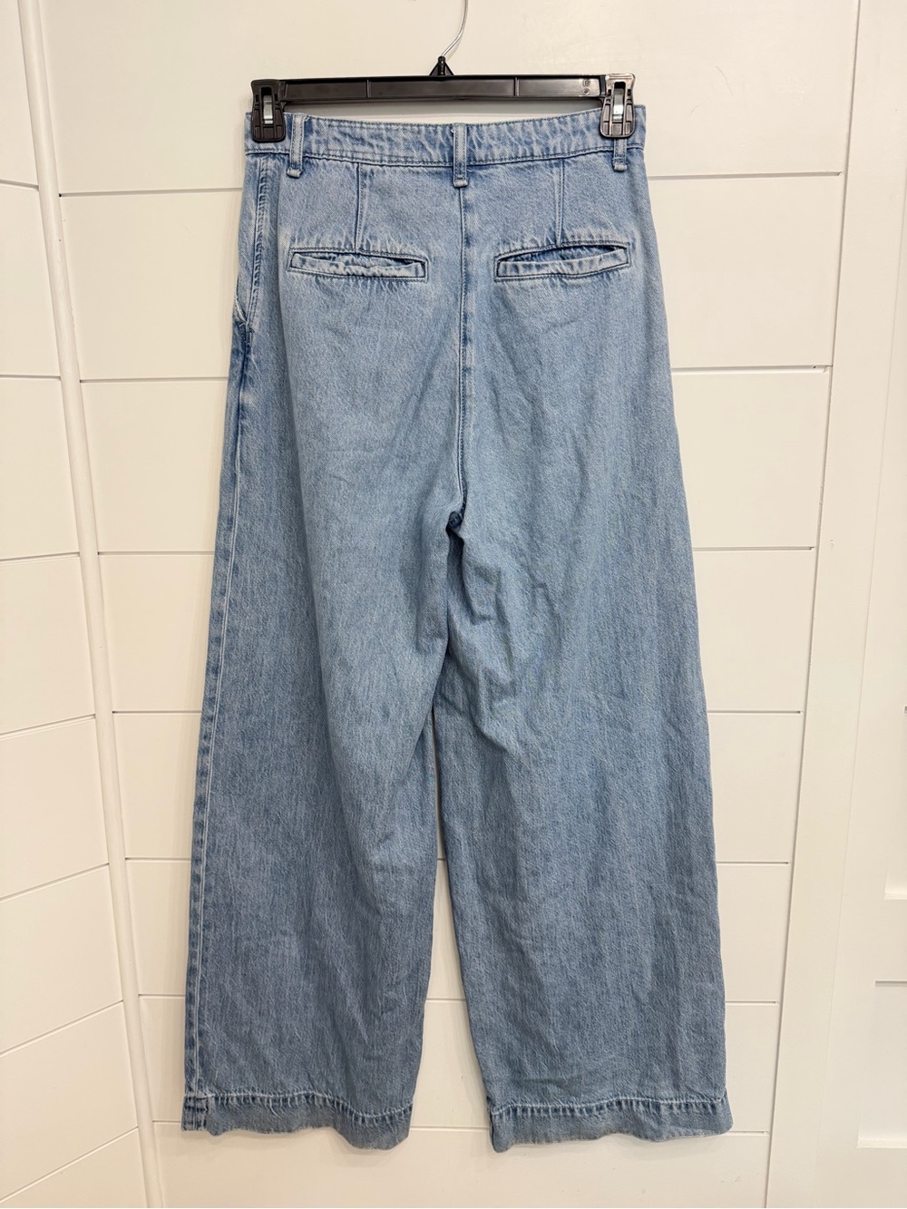 Rag & Bone Billie Featherweight Abigail Pleated jeans Pants Size 25 36988 - Picture 7 of 16